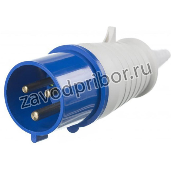 Вилка переносная 023 32А 2P+PE 220В IP44 ВП-102 DEKraft 26004DEK