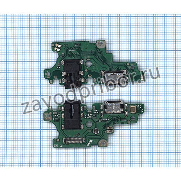 Шлейф разъема питания с микрофоном для Huawei Nova 3