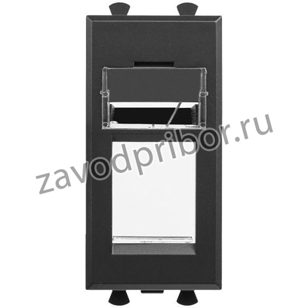 Адаптер для Keystone 1мод. Avanti "Черный матовый" DKC 4412201