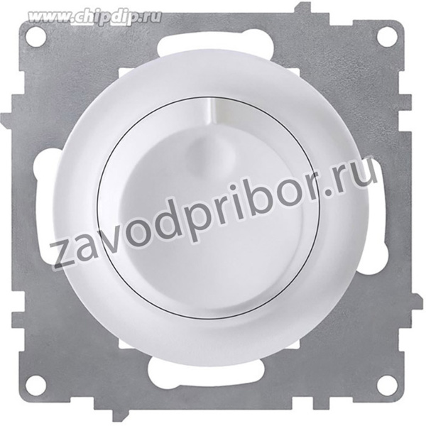 Светорегулятор 600 W для ламп накаливания и галогенных ламп, цвет белый