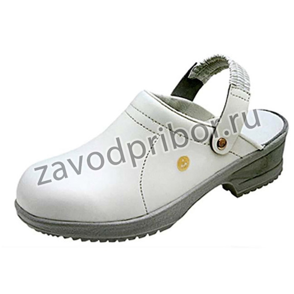 FILE белый — антистатические туфли-сабо