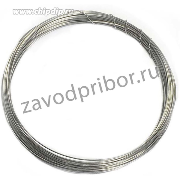 Проволока из нержавеющей стали SS304 0,6мм 10 м ( мягкая)