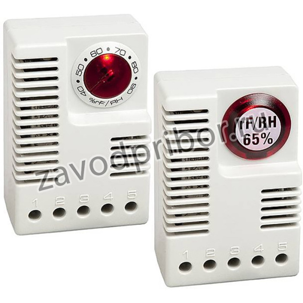 Гигростат электронный EFR-012, 40-90% влажности, 230В, 8А, 1 перекл. контакт, IP20