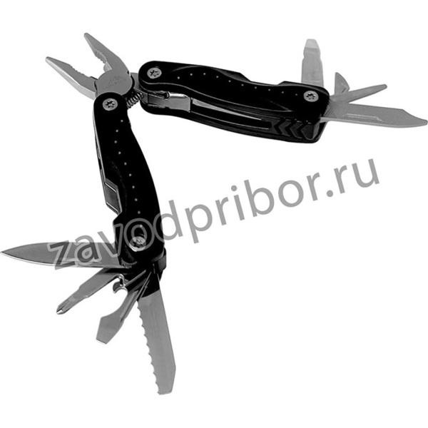 Мультифункциональный набор 12 функций, авторазжим, компактный размер , в чехле, 105мм 0038-12-105