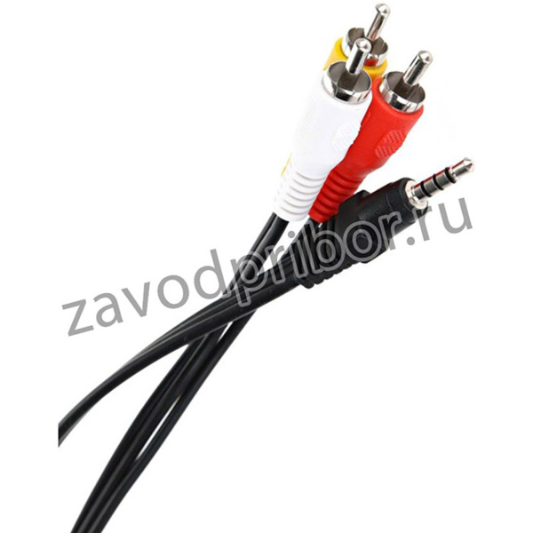 Кабель Jack 3.5 - 3xRCA, M/M, 1.5 м, Telecom, TAV4545-1.5M