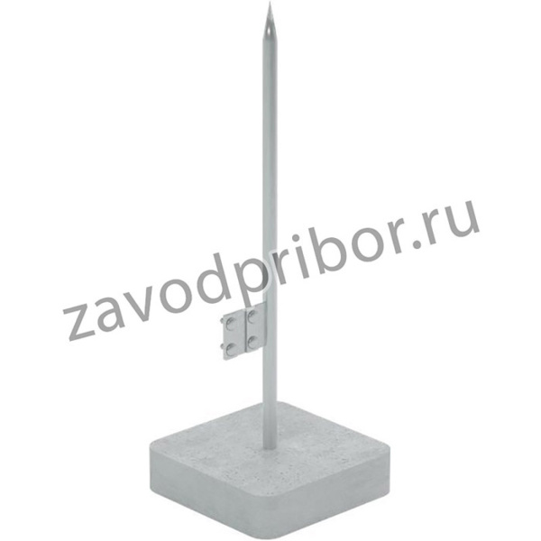 Мачта вольностоящая молниеприемная цельная VMC-H3 HD H=3м сталь гор. оцинк. КМ MA0380