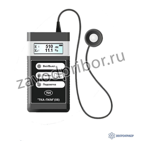 ТКА-ПКМ (08) — пульсметр + люксметр (измерение пульсации освещенности)