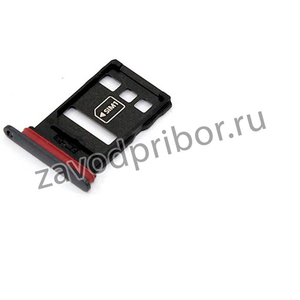 Держатель (лоток) SIM карты для Huawei Mate 20x серый