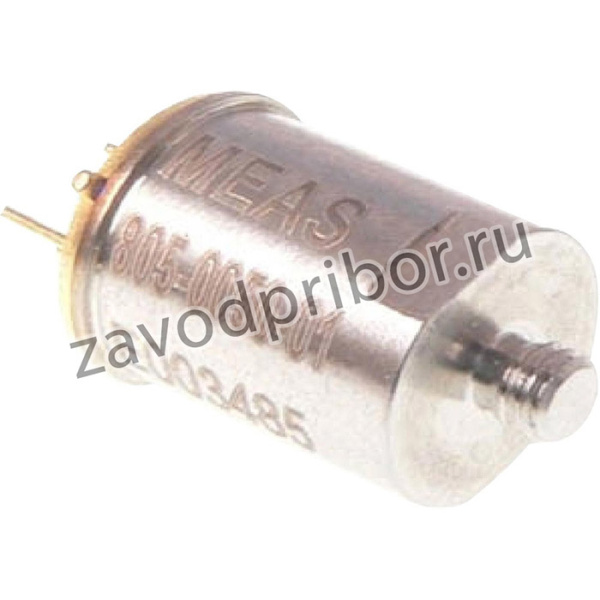 805-0050-01, Accelerometer, 2-Wire, 30 V, Stud, -40 °C to 100 °C, 0.1 V/g, 805 Series