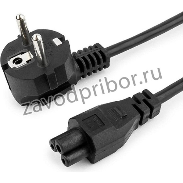 Кабель питания для ноутбуков 3м Schuko- C5 10А пакет PC-186-ML12-3M