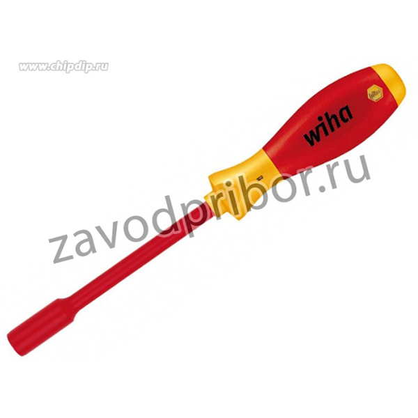 WIHA 00866, Торцевой ключ SoftFinish Electric, с шестигранником 15.0x125 мм, VDE и GS, серия 322