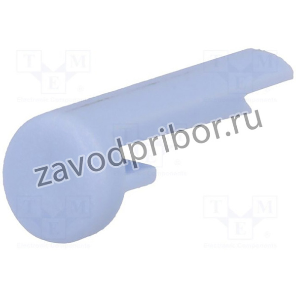 A1101006, Указатель, пластмасса, синий, распорным стержнем, Форма: ножка