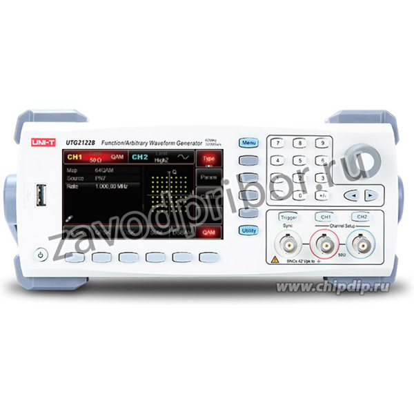 UTG2122B, Генератор сигналов, 2 канала x 120МГц