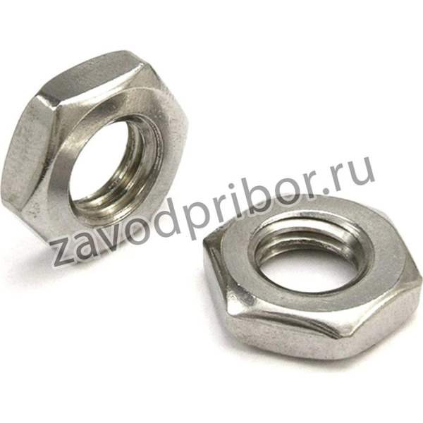 НЕРЖ Гайка DIN 439 A2 шестигранная низкая M 4 (100 шт) 00-00002796