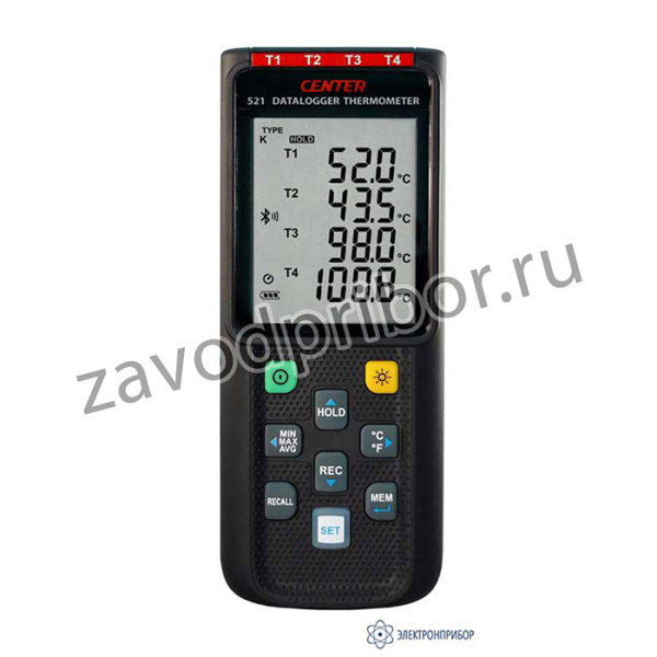 CENTER 521 — измеритель температуры и влажности
