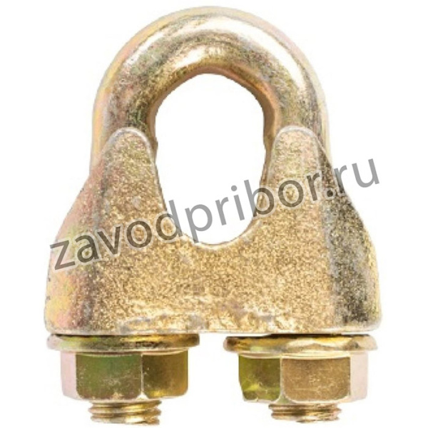 Зажим канатный ф=8 мм DIN 1142 12387