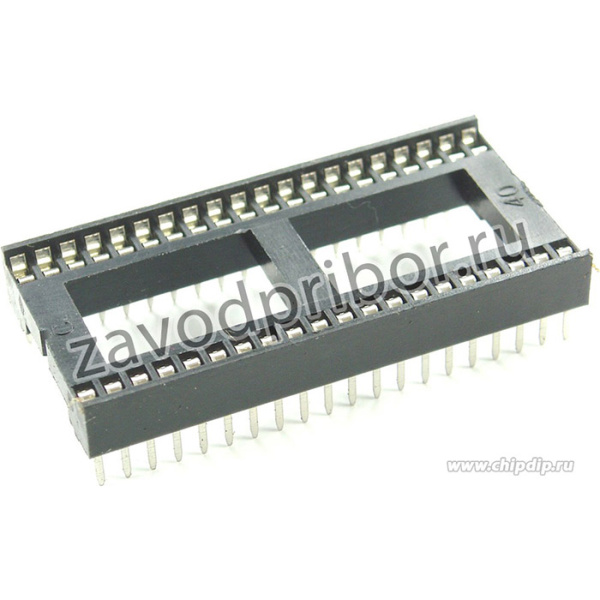ICSS-40 (DS1010-40N), DIP панель 40-контактная шаг 1.778мм широкая