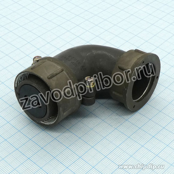 ШР28У2ЭШ7 розетка, кабельная розетка угловая, год 90-92