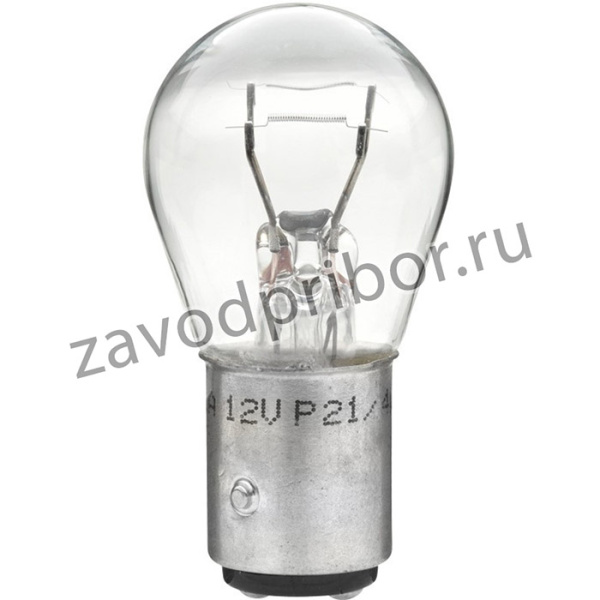 Лампа 12V P21/4W 21/4W BAZ15d HELLA 1 шт. картон 8GD004772-121