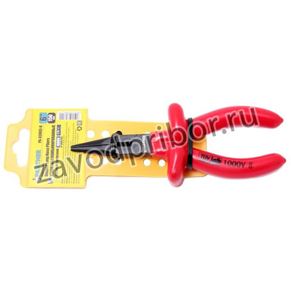 PA030036, Утконосы комбинированные диэлектрические ''Profi''CR-V (1000V) 6''-150мм, на пластиковом держателе