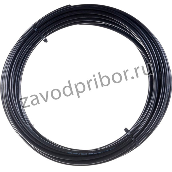 Коаксиальный кабель RG-6U, 75 Ом CCA, оплетка AL, черный, 15м TWCS-COAX-RG6- CCS-48-OUT-15
