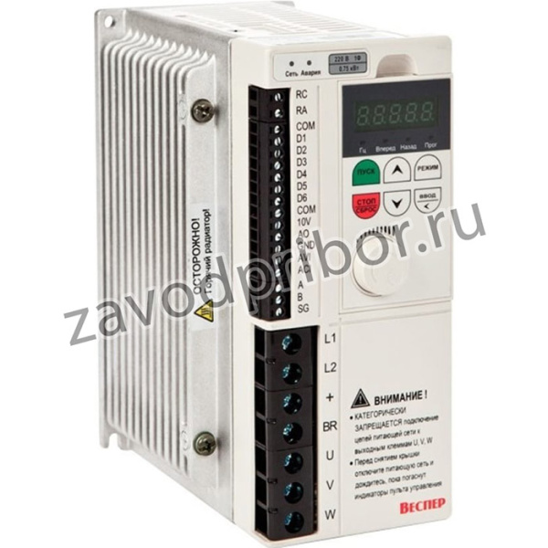 Преобразователь частоты E4-8400-010H 7,5кВт 380В, со съемным пультом VSP5964