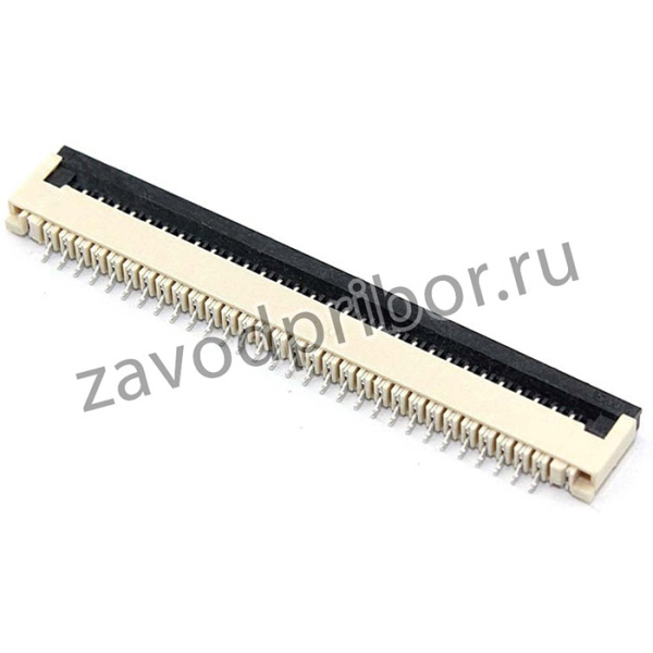 Разъем FPC Flip-Lock 1010-30RLGF 30 pin высота 1мм шаг 1мм