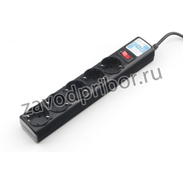 Сетевой удлинитель Powercube SPG5-7M 7м (5 розеток) черный (коробка)