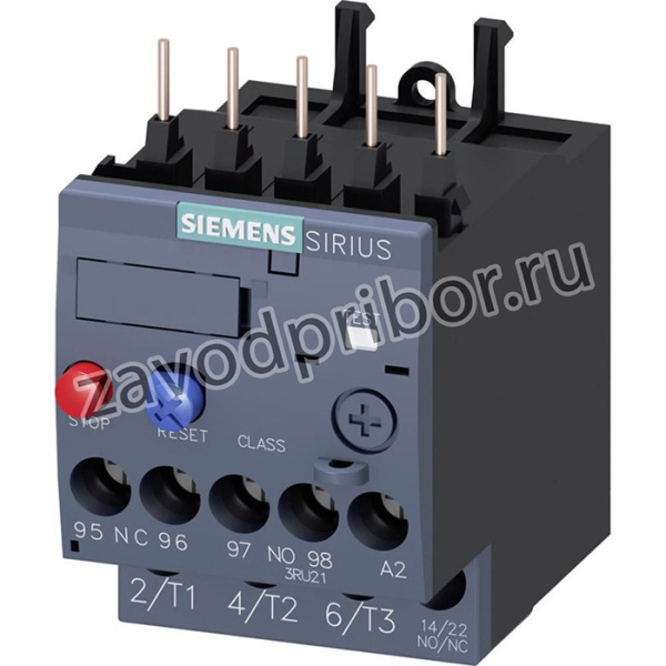 Реле перегрузки 0.14-0.20 A, для защиты электродвигателя 3RU2116-0BB0 3RU21160BB0