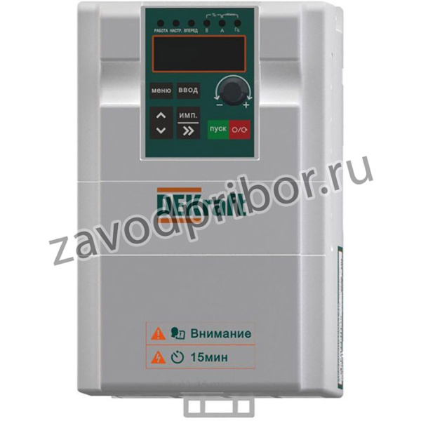 Преобразователь частоты DEKV060 2.2кВт 380В 3ф с тормозн. модулем DEKraft DEKV060G2R2T4B