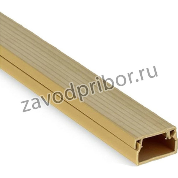 Кабельный канал 25x16 (20шт. по 2м) светлое дерево kk-25-16w