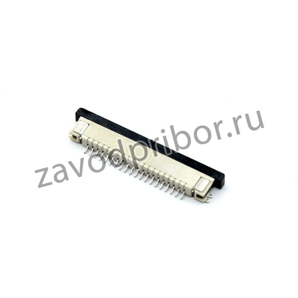 Разъем FPC Half Coverage Bottom Contact 0.8K-BX-20PWB 20 pin высота 2мм шаг 0,8мм