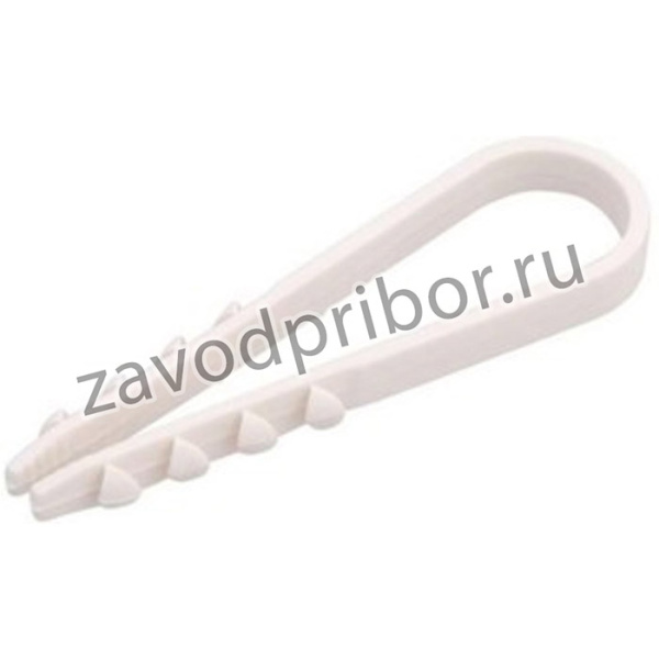 Дюбель-хомут белый 19-25 уп.100 шт упак. АЭ-5059025-100