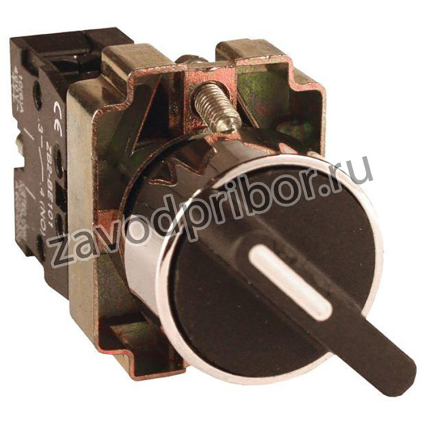Переключатель BD21 2P короткая ручка NO EKF xb2-bd21