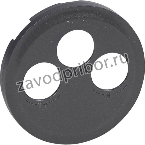 Celiane Лицевая панель TV-FM-SAT розетки, графит