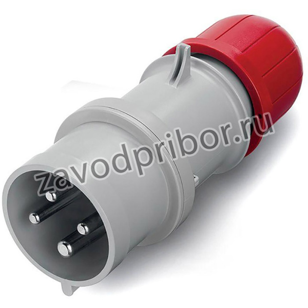 Вилка эл. каб. 32А 3P+E 400В с безвинт. клем. IP44 DKC DIS2133236F