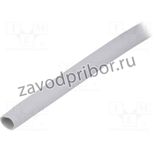 SRT8, Электроизоляционная трубка, Мат-л: силикон, светло-серый, L: 1м