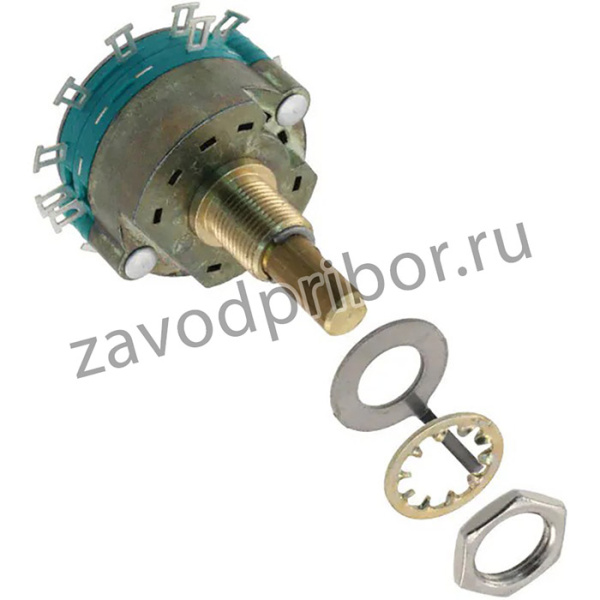C4D0304N-A, SWITCH, ROTARY, 3P4T, 500mA, 125V