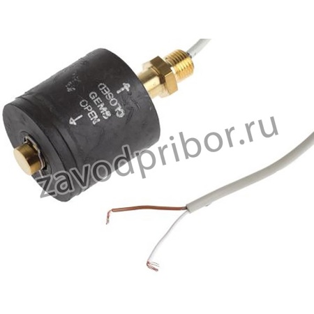 011-1900, Horizontal, Vertical Brass/NBR Float Switch, Float, 1m Cable, Relay