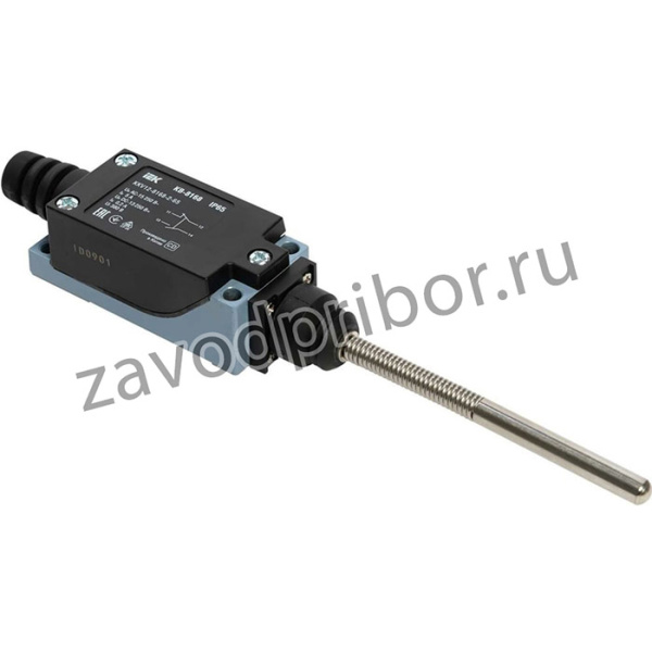 Концевой выключатель КВ-8168 двойной пружинный стержень IP65 KKV12-8168-2-65