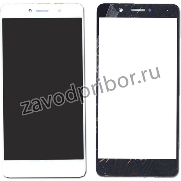 Стекло для Huawei Honor 6X / GR5 2017 белое