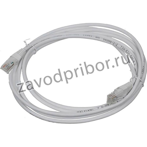 Патч-корд Lanmaster TWT-45-45-3.0/S-GY FTP RJ-45 вил.-вилка RJ-45 кат.5E 3м серый ПВХ (уп.:1шт)