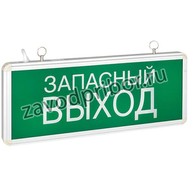 Светильник аварийно-эвакуационный EXIT-102 односторонний LED Basic EKF EXIT-SS-102-LED