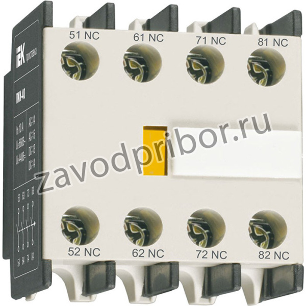 KPK10-40, Приставка ПКИ-40 дополнительные контакты 4з