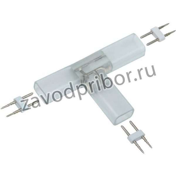 Коннектор Т-образный MONO 12мм (разъем-разъем-разъем) (уп.5шт) IEK LSCON12-MONO-222-05