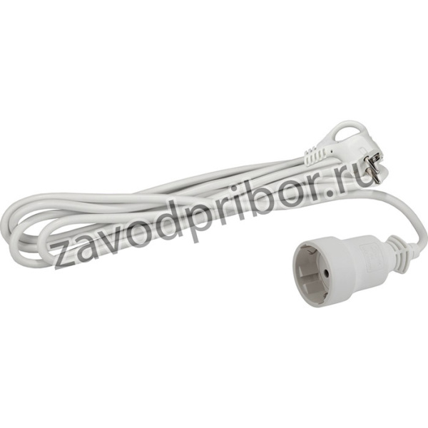 Удлинитель электрический ЭРА UX-1е-5m с заземлением 1 розетка 5м ПВС 3x0,75мм2 10А Б0039818