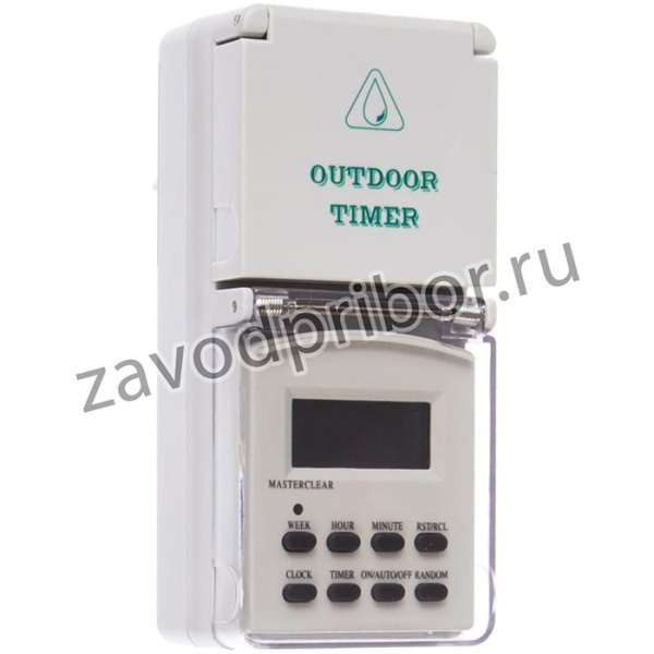 Розетка с таймером TM23/61926 недельная электронная мощность 3500W/16A IP44 23206