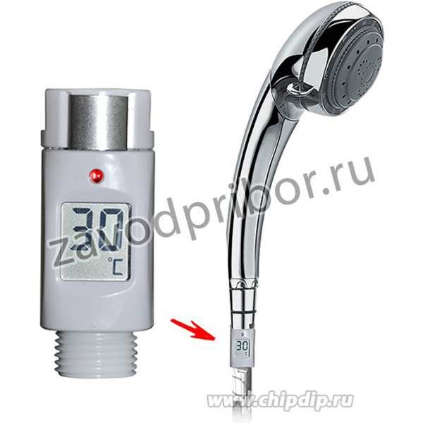 03100 RST Водонепроницаемый цифровой ТЕРМОМЕТР ДЛЯ ДУША. EAN 7316040031007