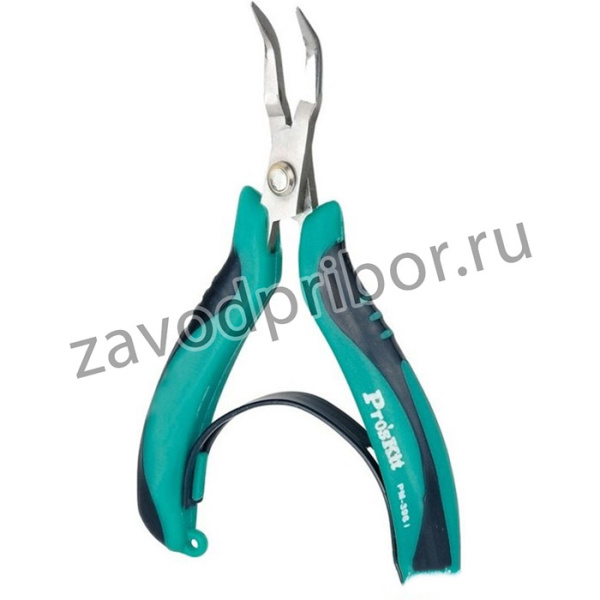 PM-396I, Плоскогубцы из нержавеющей стали с загнутыми носами 120мм