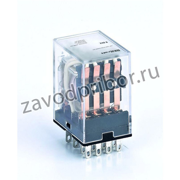 Реле промежуточное ПР-102 5А 230В AC 4 конт. с LED-индикацией DEKraft 23900DEK